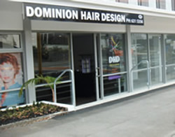 Street view of salon on Dominion Road