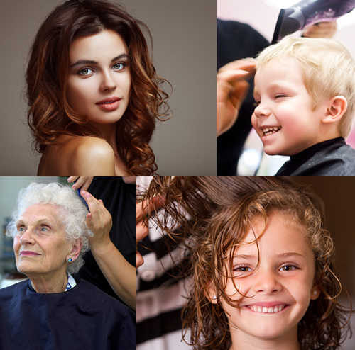 Family friendly salon