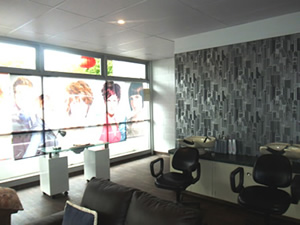 DHD's airy and welcoming salon