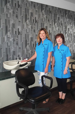 Family friendly salon