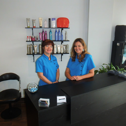 Sandy and Donna are experienced and professional hair stylists and colourists at Dominion Hair Design